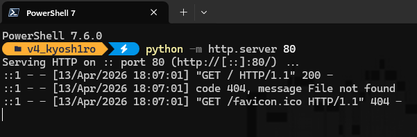 Créer petit serveur web
