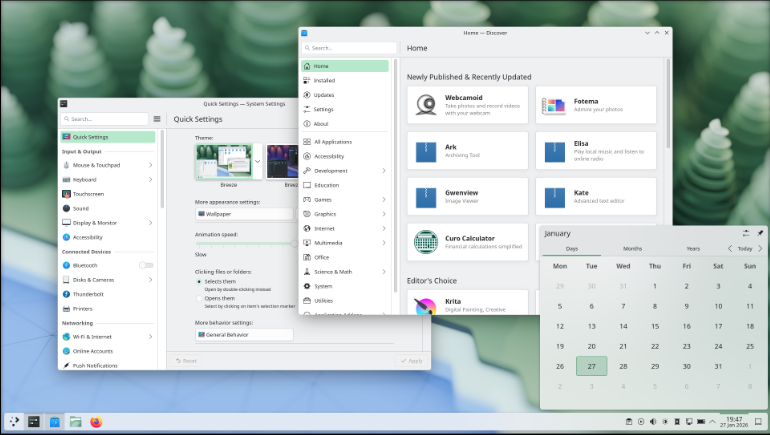 KDE reçoit plus d’un million d’euros pour renforcer Plasma