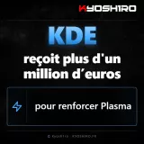 KDE reçoit plus d’un million d’euros pour renforcer Plasma