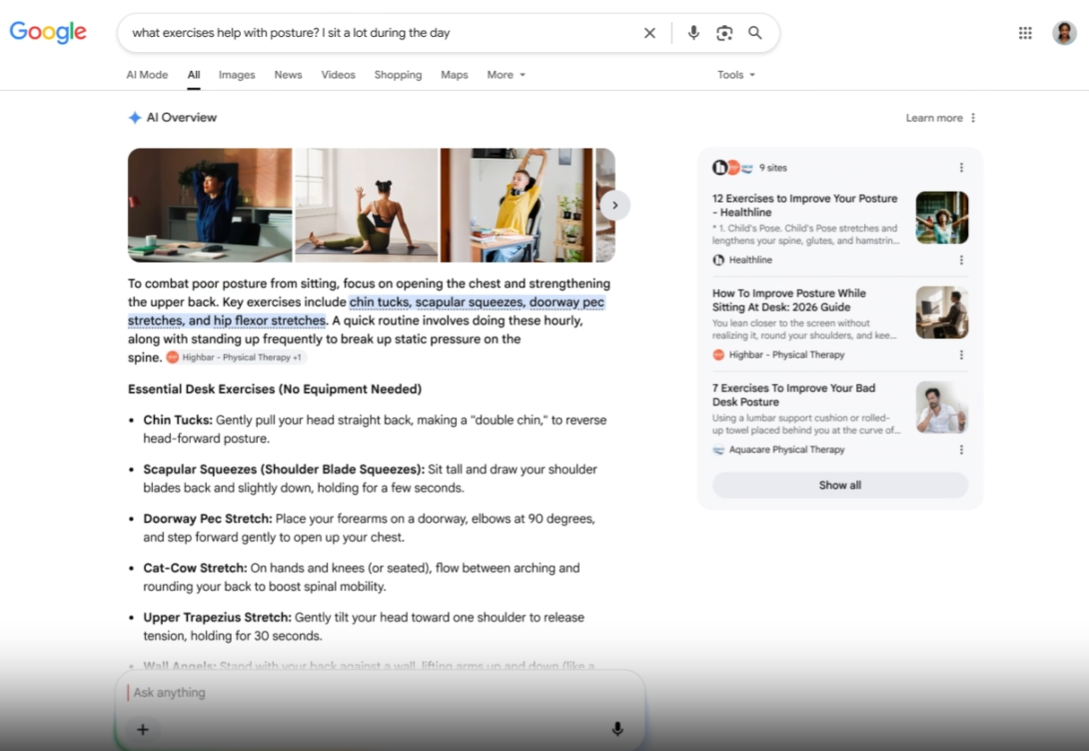 Google Search passe aux agents IA