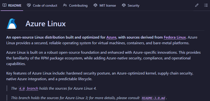 Microsoft prépare Azure Linux 4.0 pour les VM Azure