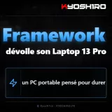 Framework dévoile son Laptop 13 Pro, un PC portable pensé pour durer