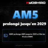 AMD prolonge AM5 jusqu’en 2029 et fête les 10 ans d’AM4