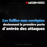 Les failles non corrigées deviennent la première porte d’entrée des attaques