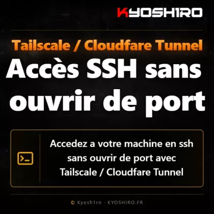 Accéder à son serveur maison en SSH sans ouvrir de port