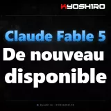 Claude Fable 5 revient en Europe après la levée des restrictions américaines