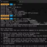 WSL permet de lancer des conteneurs Linux avec wslc